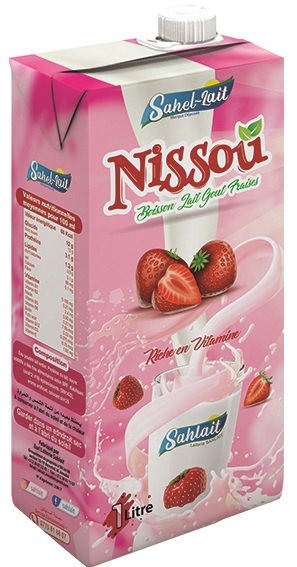nissou lait fraise
